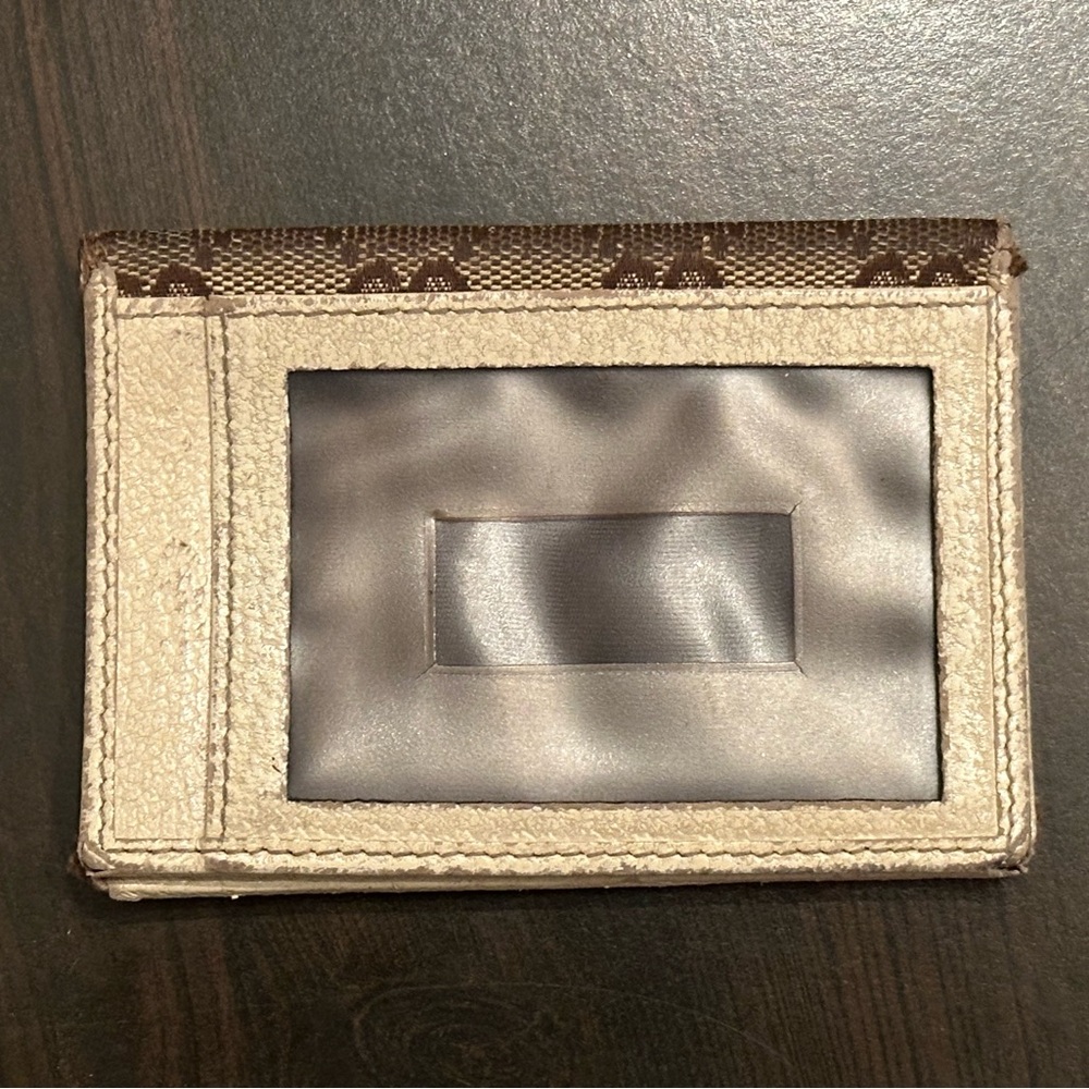 Gucci Brown Monogram Key Card Holder - Picture 2 of 7